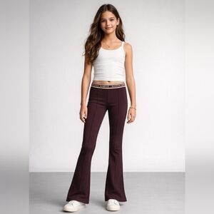 NWT Scotch R Belle Flared Leggings Wine